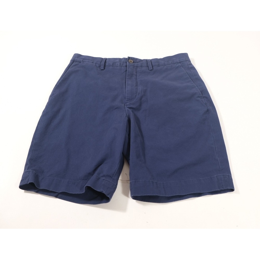 Polo Ralph Lauren Shorts Mens 31 Blue Classic Fit 9" Chino Stretch Cotton Twill